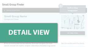 Small Group Finder Thumbnail Detail