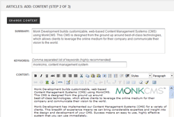 WYSIWYG Editor